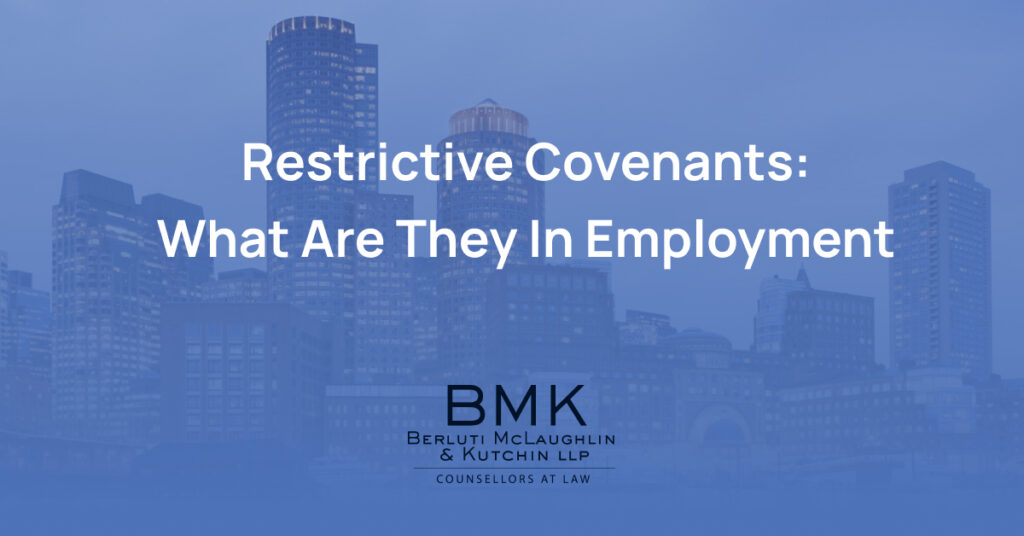 restrictive covenants