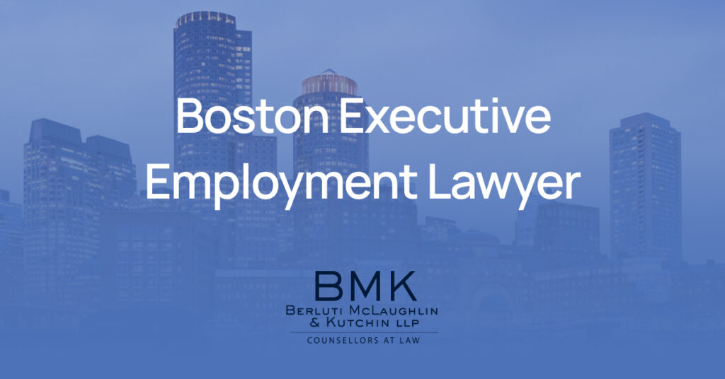 Boston Executive Employment Lawyer